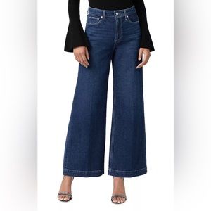 PAIGE Harper High Raise Wide Leg Jeans